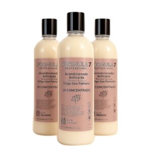 Acondicionador Anticaída (3 Botellas) para frenar la alopecia androgénica
